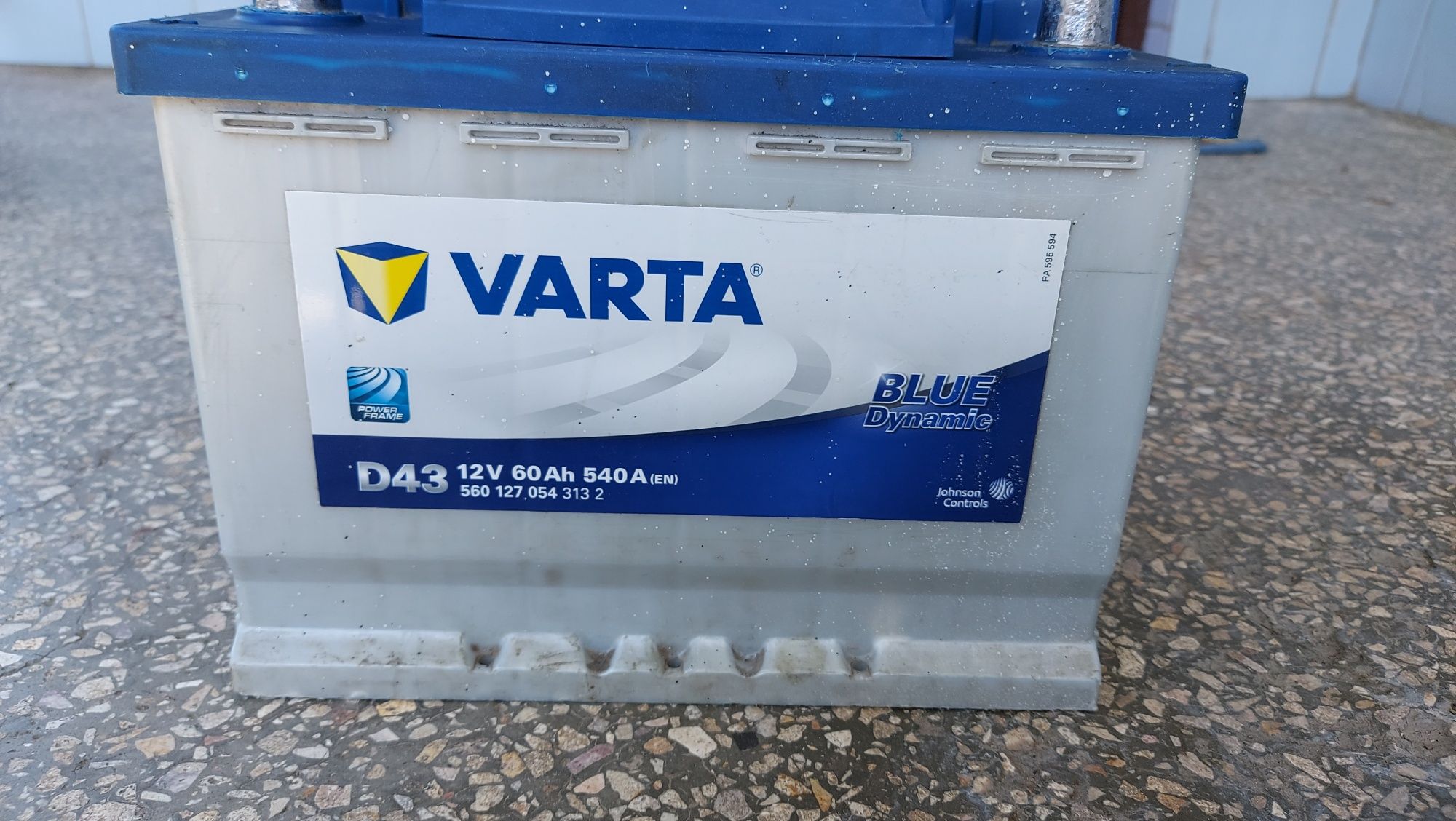 Акумулятор Varta 60Aah D43