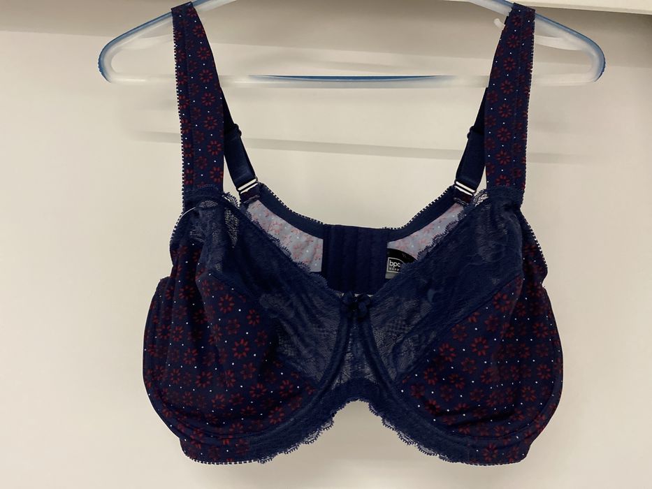 Biustonosz bonprix granatowy nowy