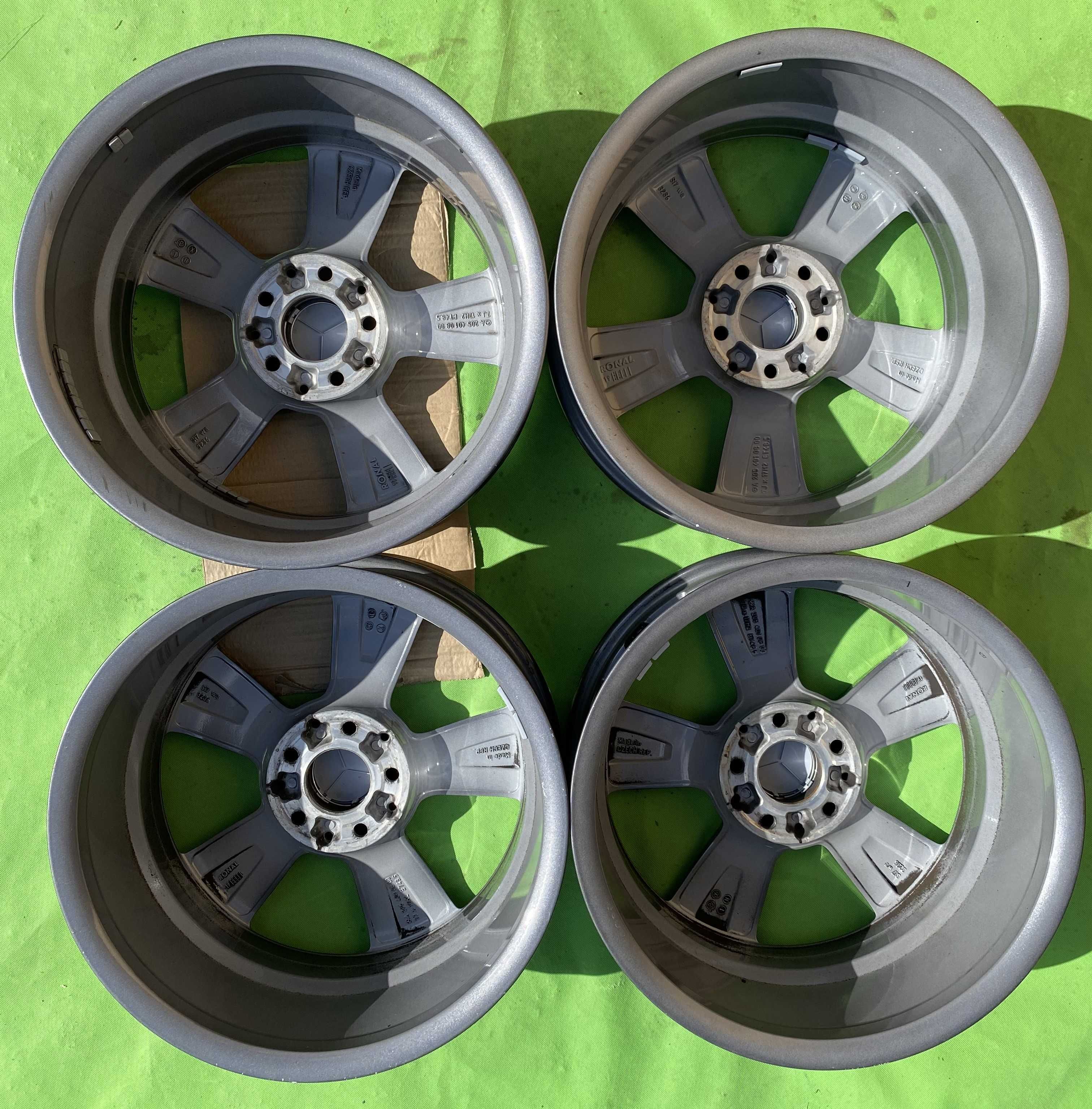 4 x felgi 5x112 7Jx17 ET48 OEM Mercedes 57.1