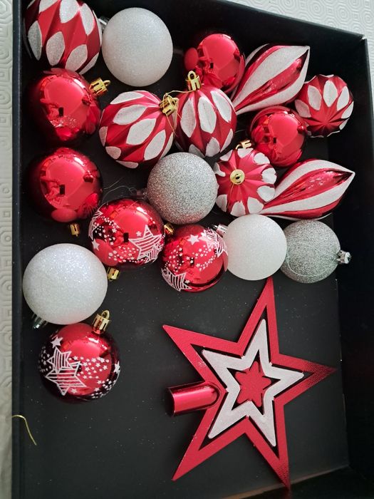 Enfeites para árvore de Natal