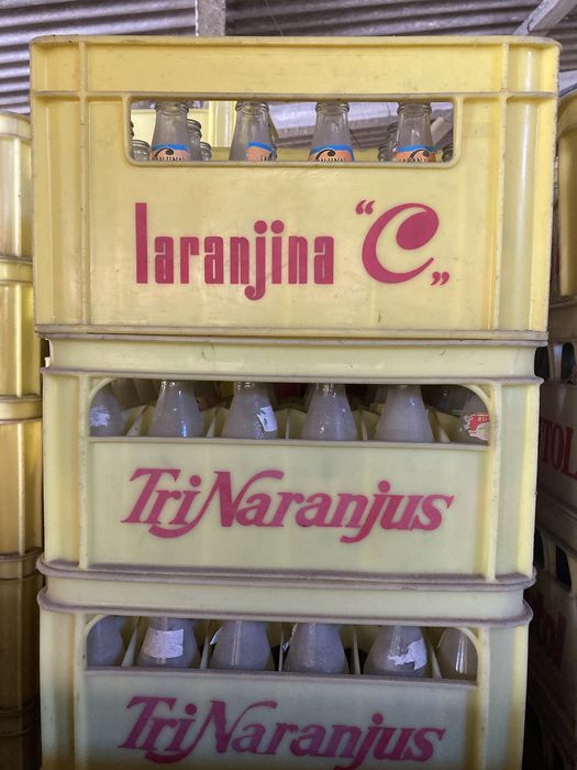 Garrafas de Vidro Vintage