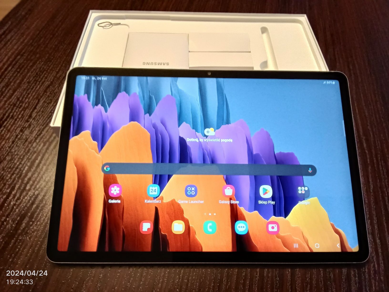 Tablet Samsung Galaxy Tab S7 11 SM-T875 11" 6/128GB LTE Srebrny