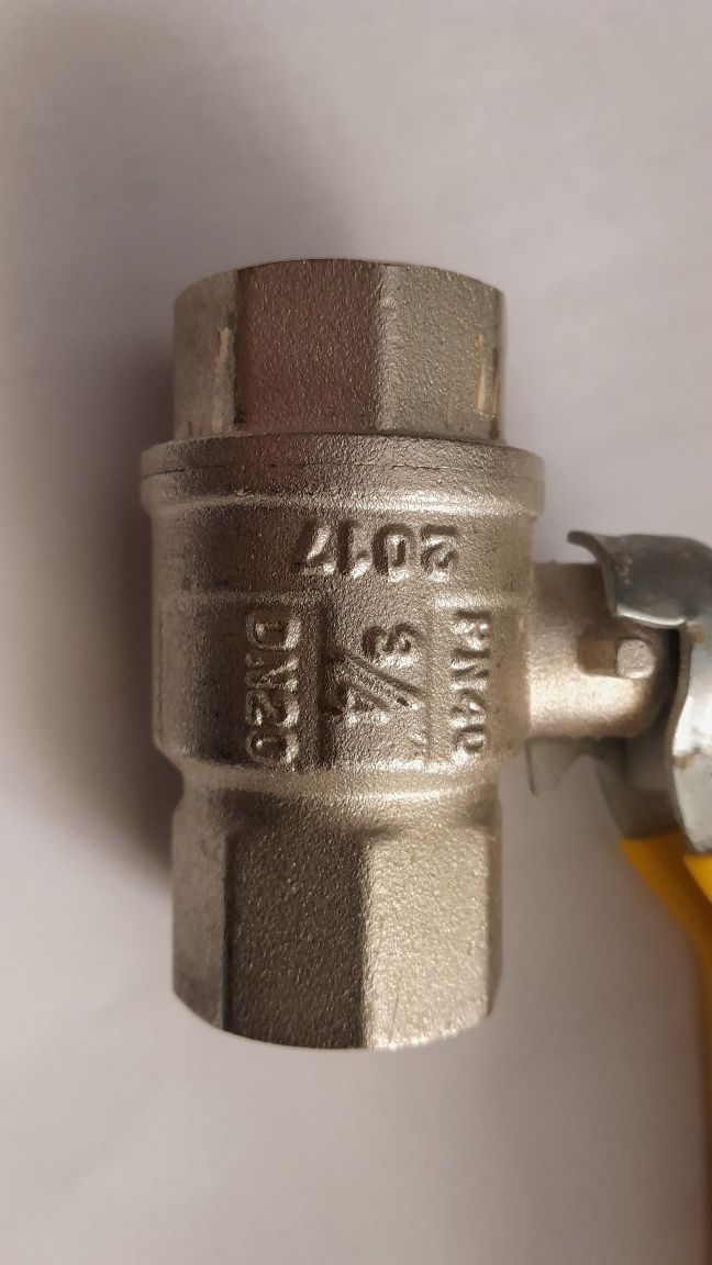 Zawór gazowy kulowy 3/4 PN20 Diamond