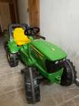 Traktor na pedały z przyczepą John Deere. OKAZJA!
