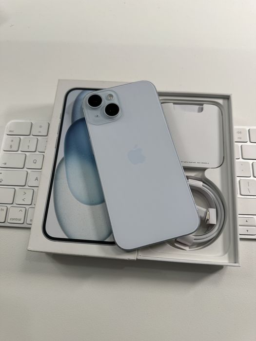 Iphone 15 azul 128 gb