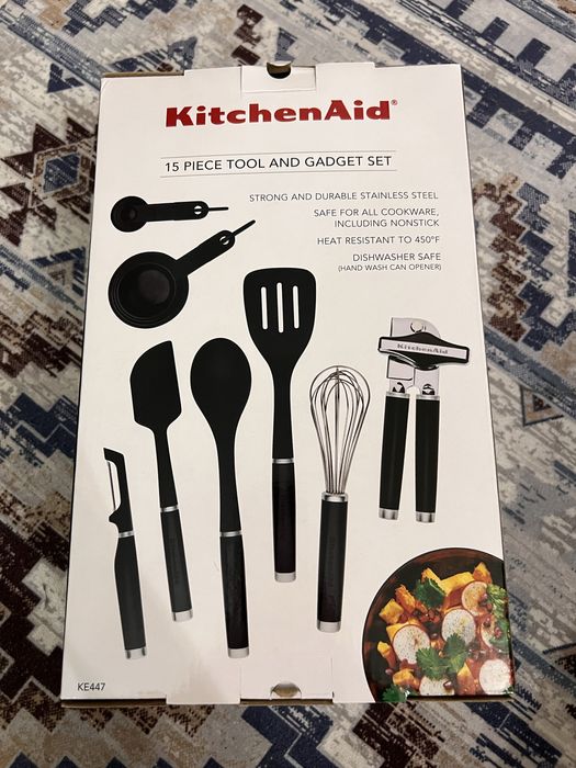 Набір кухонних аксесуарів KitchenAid 15 предметів