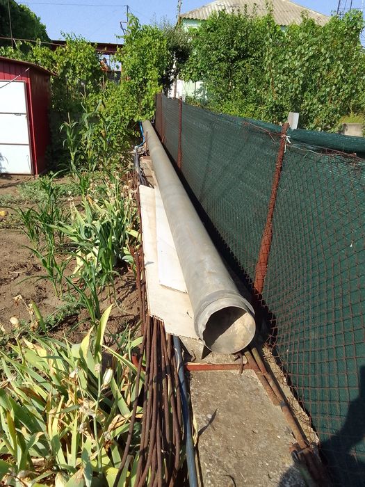 Трубы легкосплавные 9 метров длина, 210мм диаметр