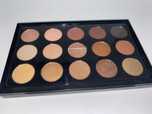 Paleta cieni MAC cosmetics warm neutral eye shadow 15 cieni nude duża