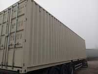Kontener morski 40'HC nowy one-way magazyn self storage BEŻOWY idealny