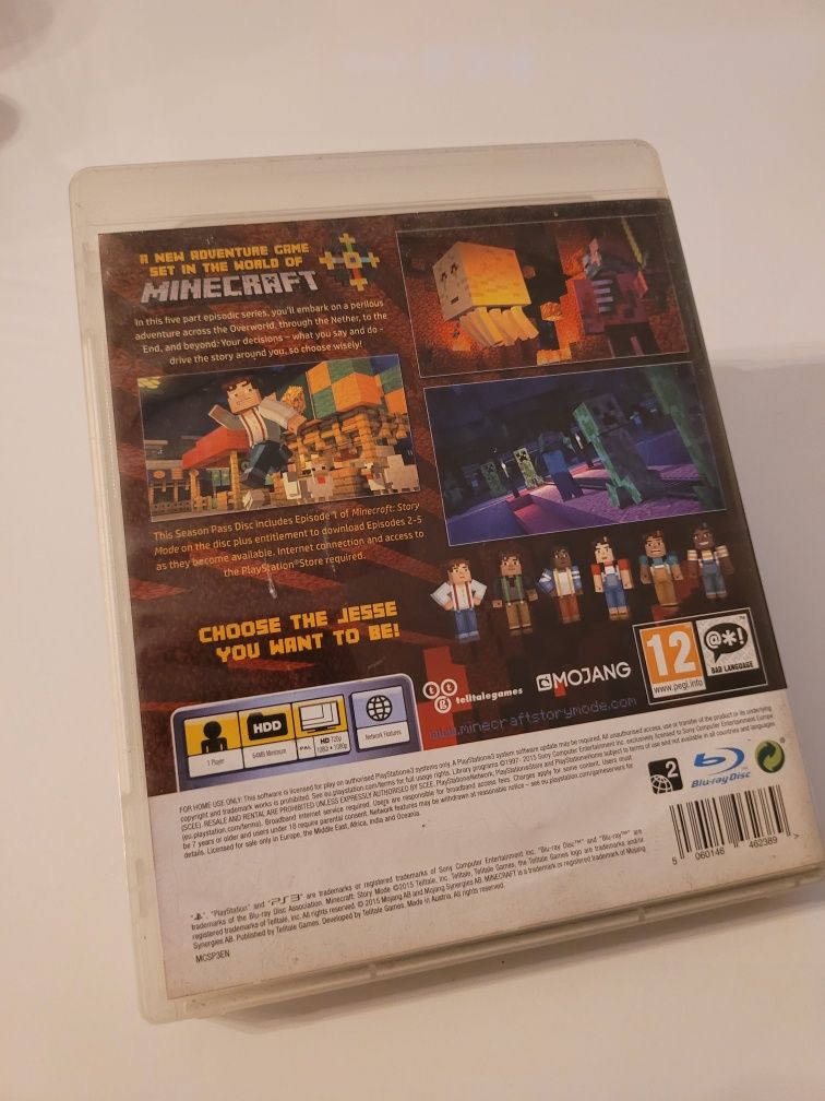 Gra PS3 Minecraft Story Mode