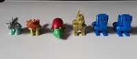 Conjunto de Figurinhas Kinder - Animais Robots