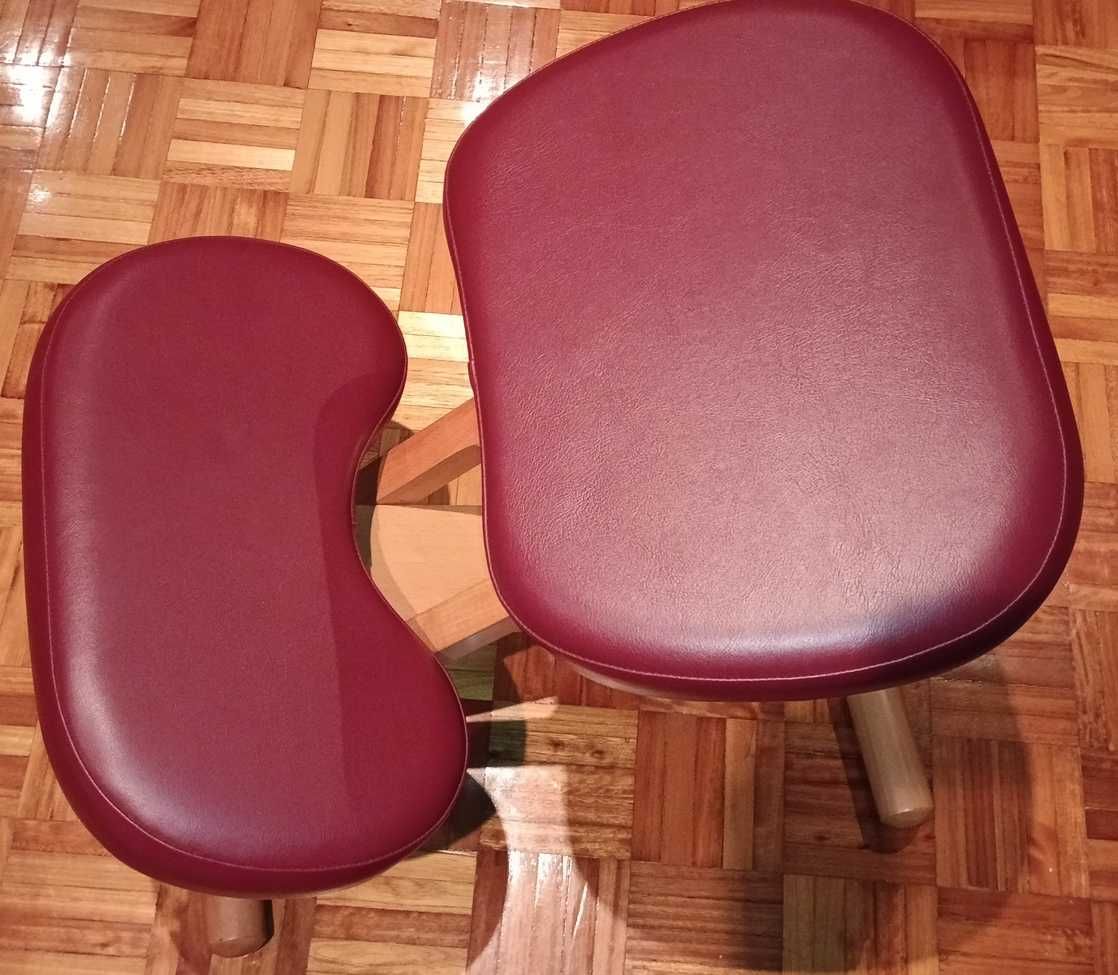 Cadeira De Massagem Shiatsu Legno Portátil Em Couro Pu Para Até 140kg