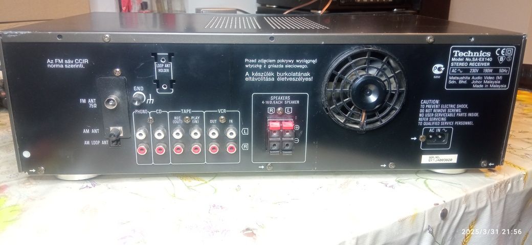 Amplituner stereo Technics SA-EX140