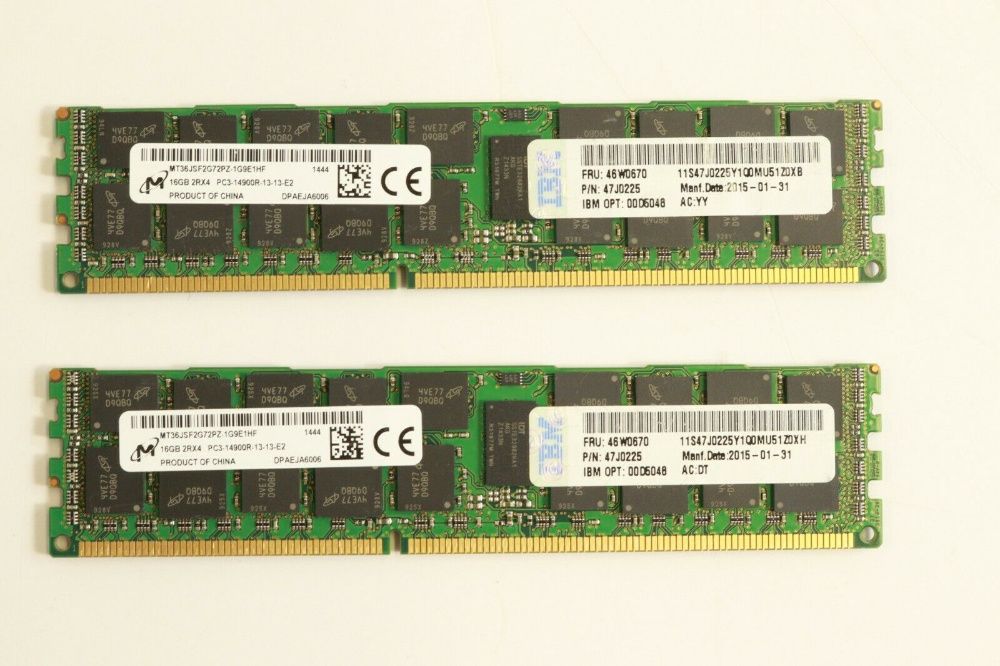 Серверная DDR3 PC3-12800R (1600MHz) / PC3-14900R (1866MHz) ECC REG