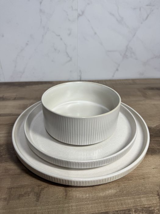 Serwis obiadowy Zastawa stołowa dla 6 osób 18 elementów NOWE