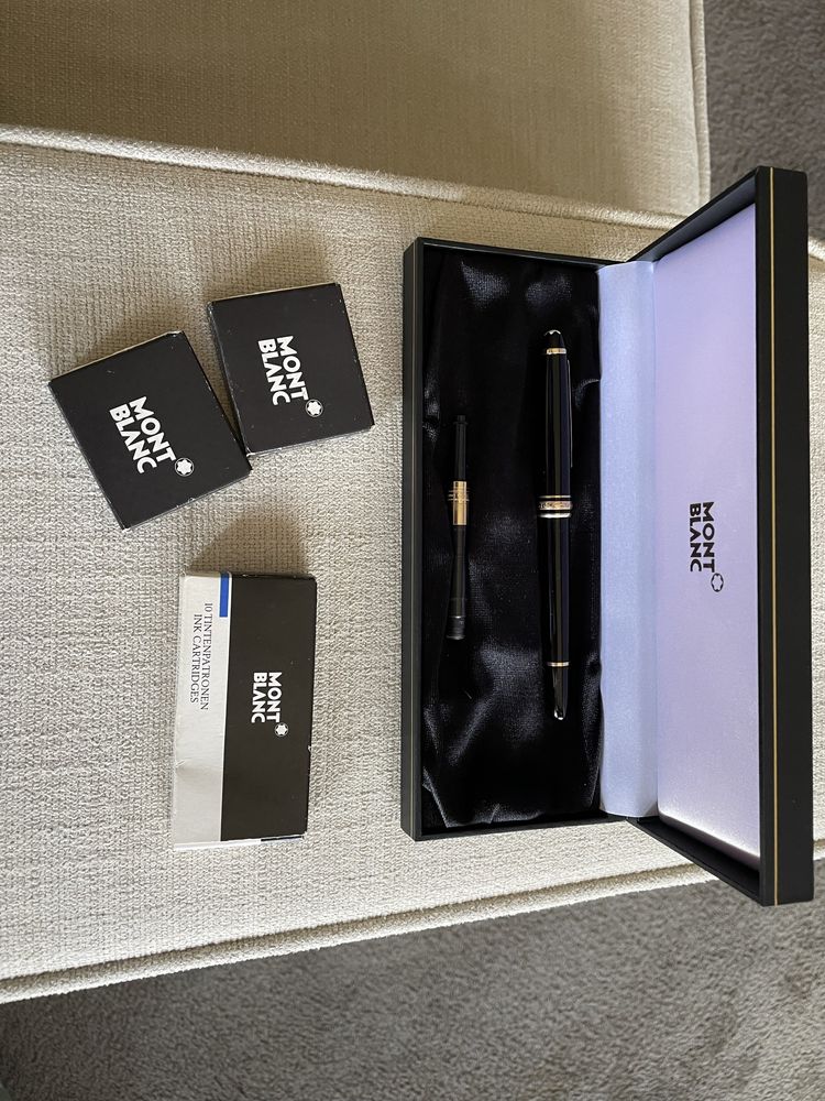 Montblanc Meisterstück Gold-Coated Fountain Pen