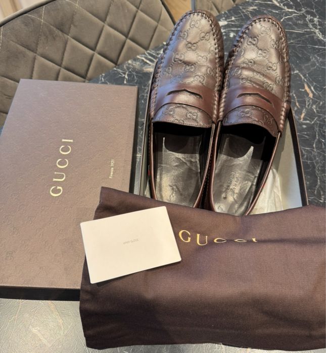 Чоловічі туфлі лофери оригінал Gucci