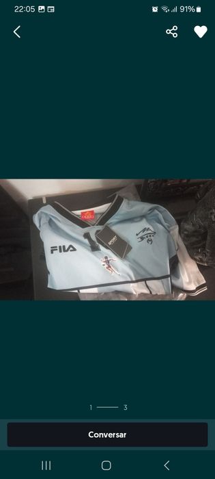 Camisola de  homenagem  de despedida  a diego maradona e assinada