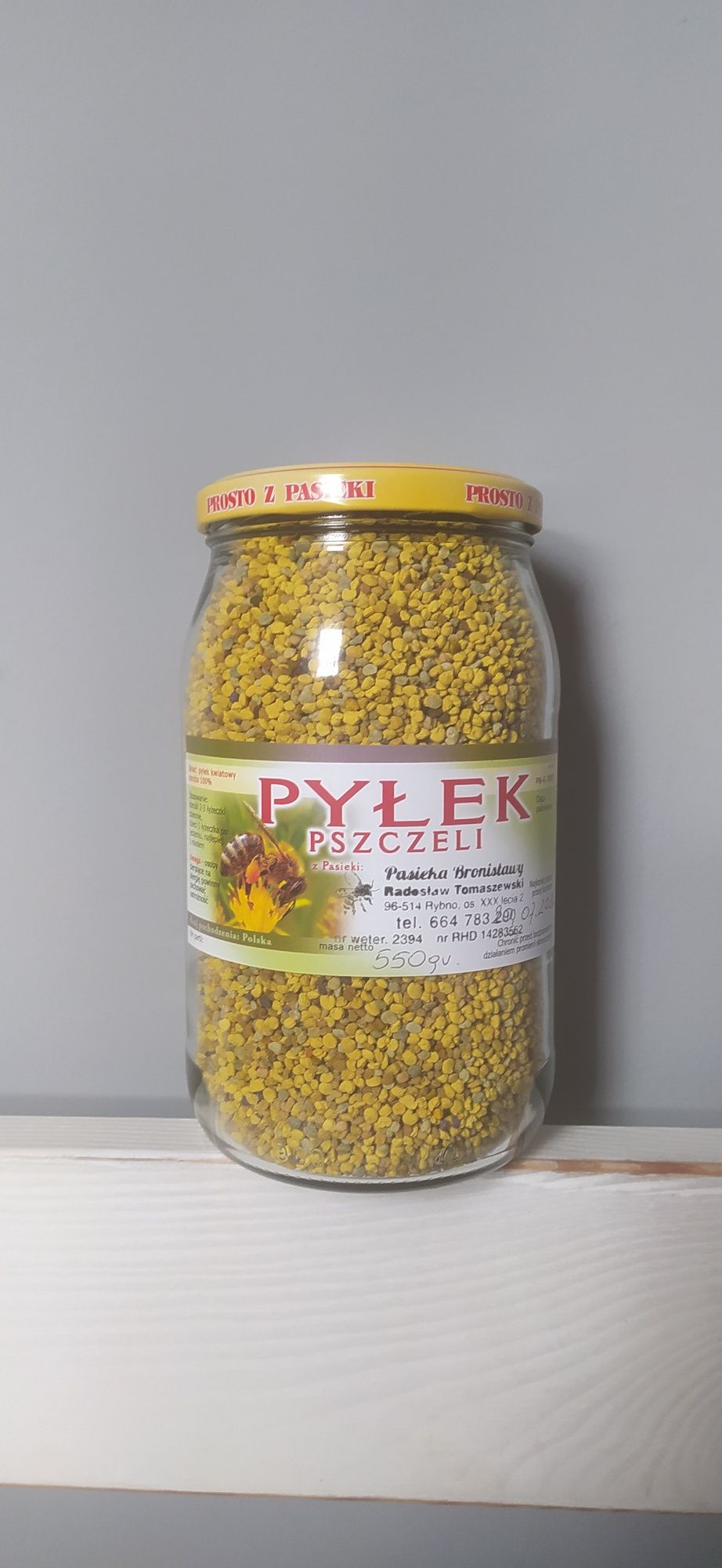 Pyłek pszczeli kwiatowy 550 gr. z tego roku *2025*