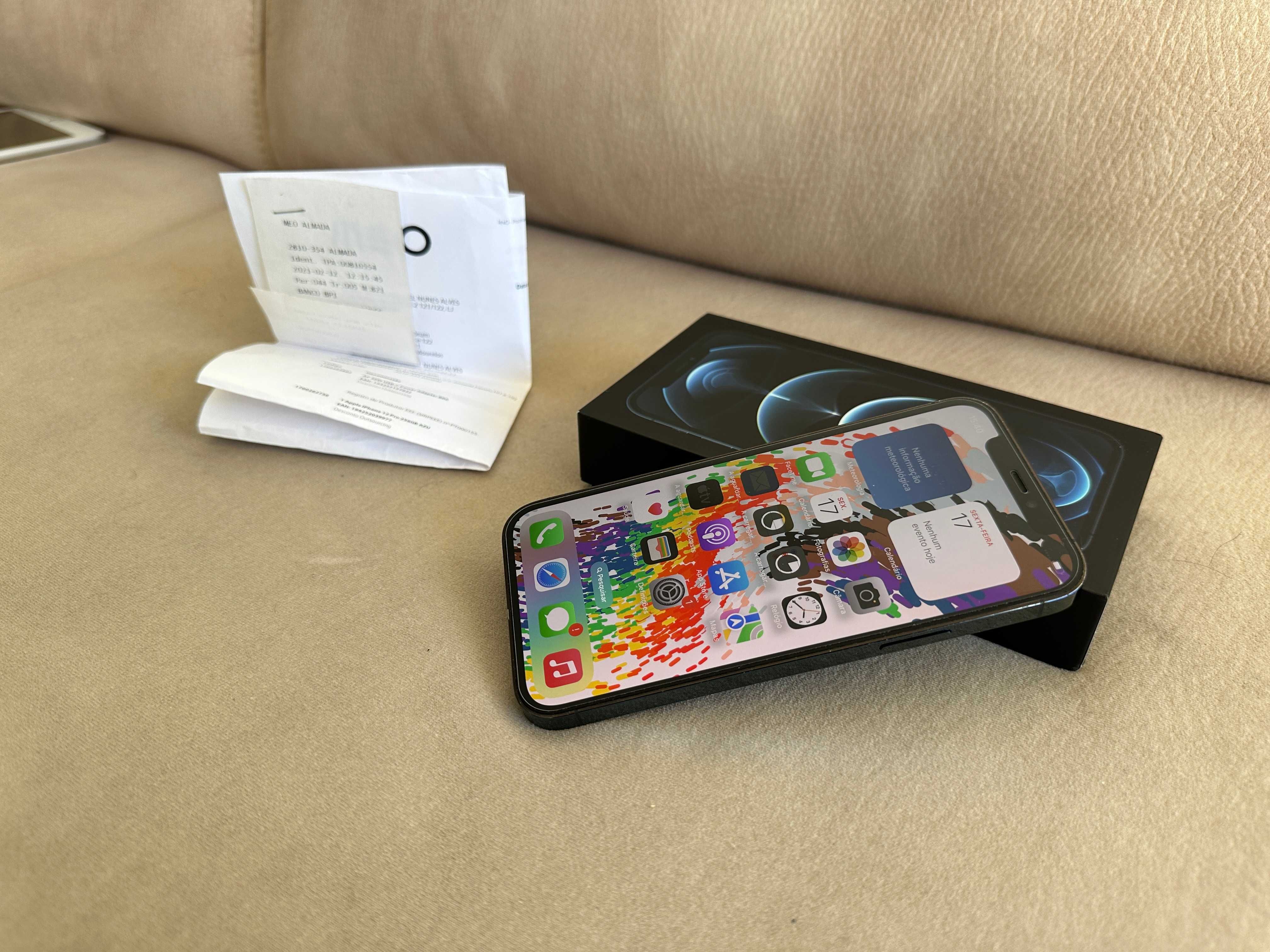 Vendo troco iPhone 12 Pro 256Gb C/Fatura Nacional