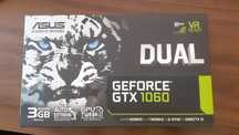 Відеокарта Asus PCI-Ex GeForce GTX 1060 3GB DUAL (DUAL-GTX1060-3G)