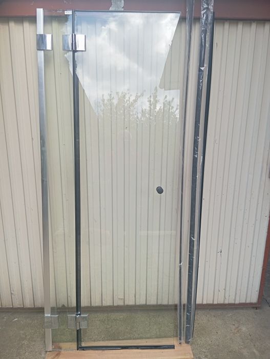 Drzwi szklane prysznicowe lewe 192cmx77cm