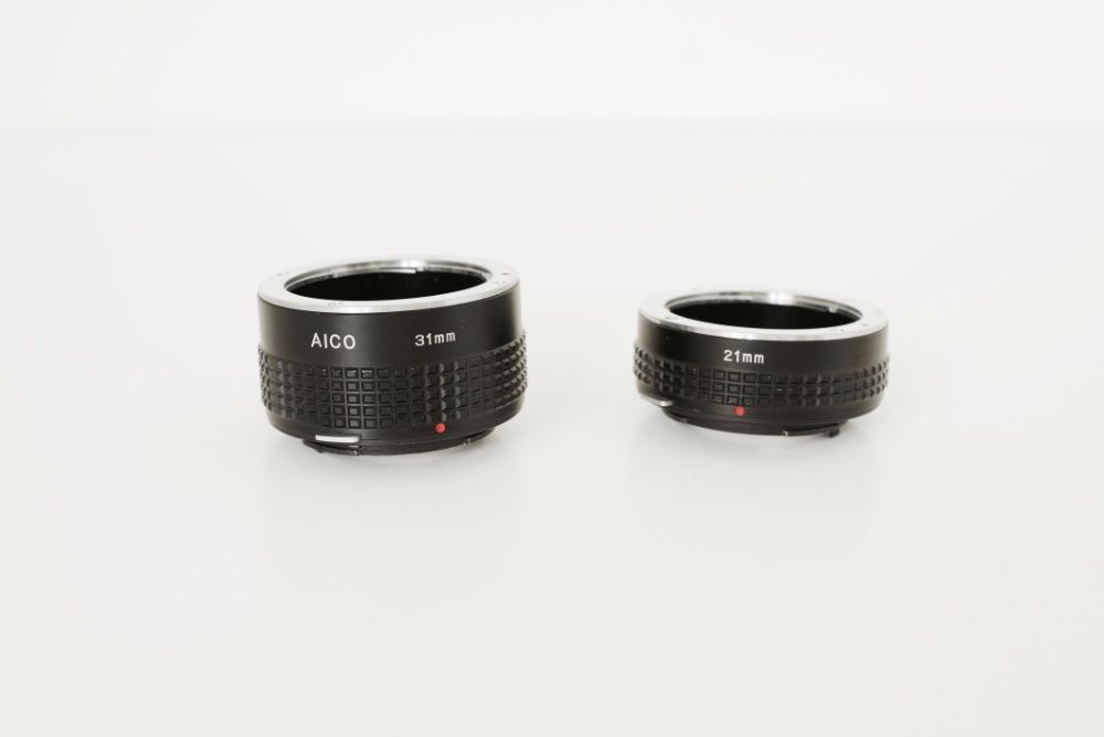 Tubos Macro 31 mm - 21 mm - OM Mount - Olympus - AICO Made in Japan