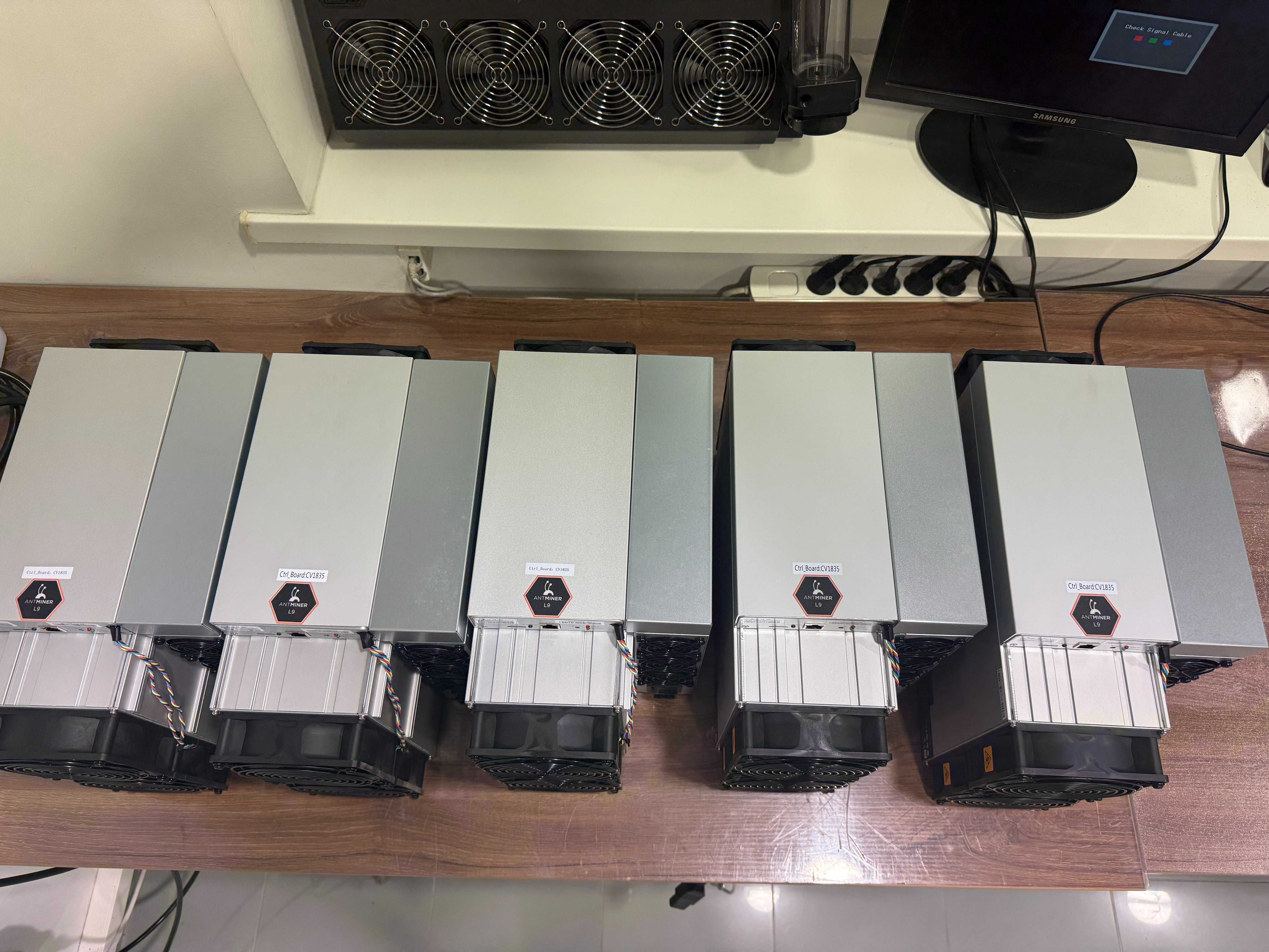 Під замовлення! Antminer L9 17Gh miner плата BB18 Asic Bitmain +Сервіс