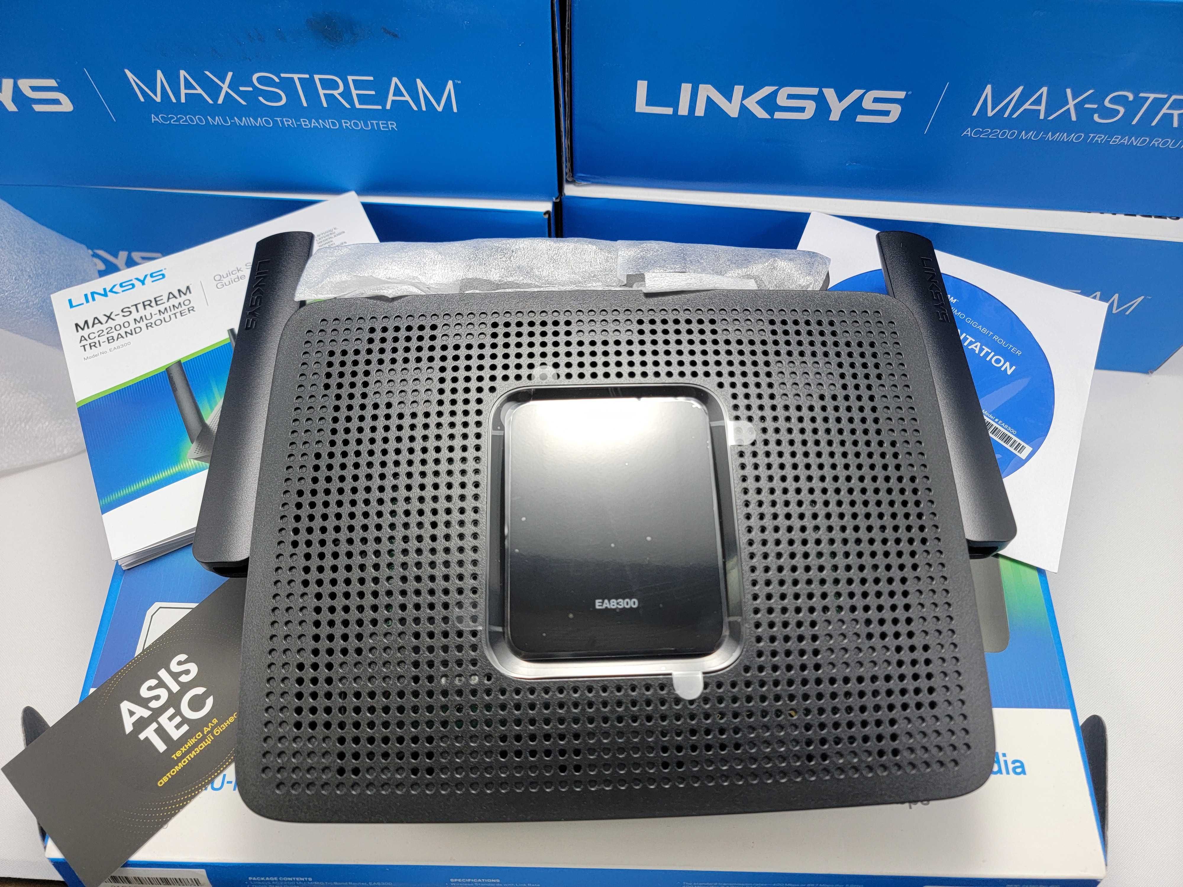 NEW! LINKSYS EA8300 роутер AC Wi-Fi маршрутизатор 1Gb 2.4/5GHz MU-MIMO