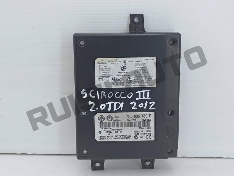 Módulo Bluetooth 7p603_5730e Vw Scirocco Iii [2008_2017] 2.0 Td