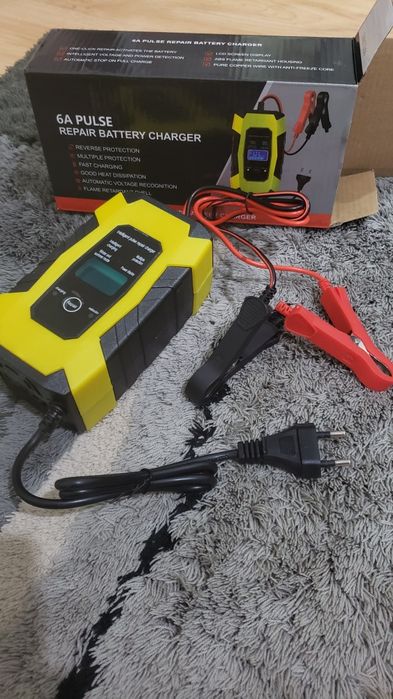 Зарядний пристрій автомобільного акумулятора 12V 6A EL0227