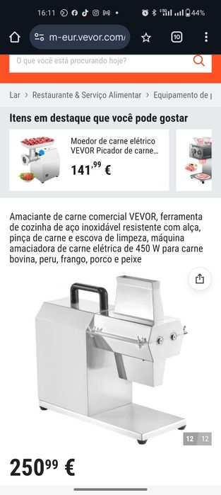 Amaciador de carne / bifes