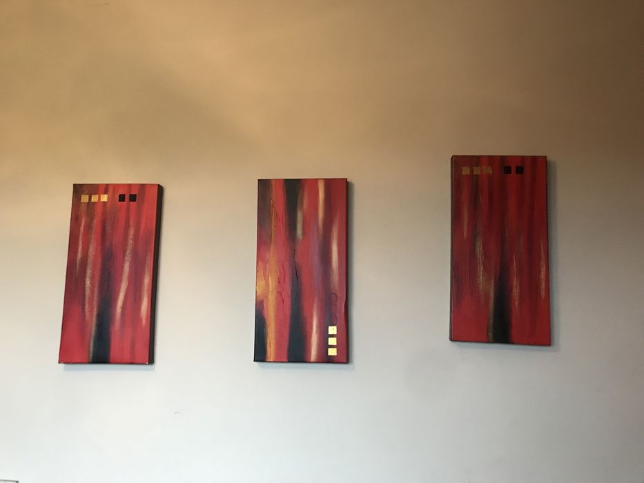 Tryptyk. Obrazy 30/60cm