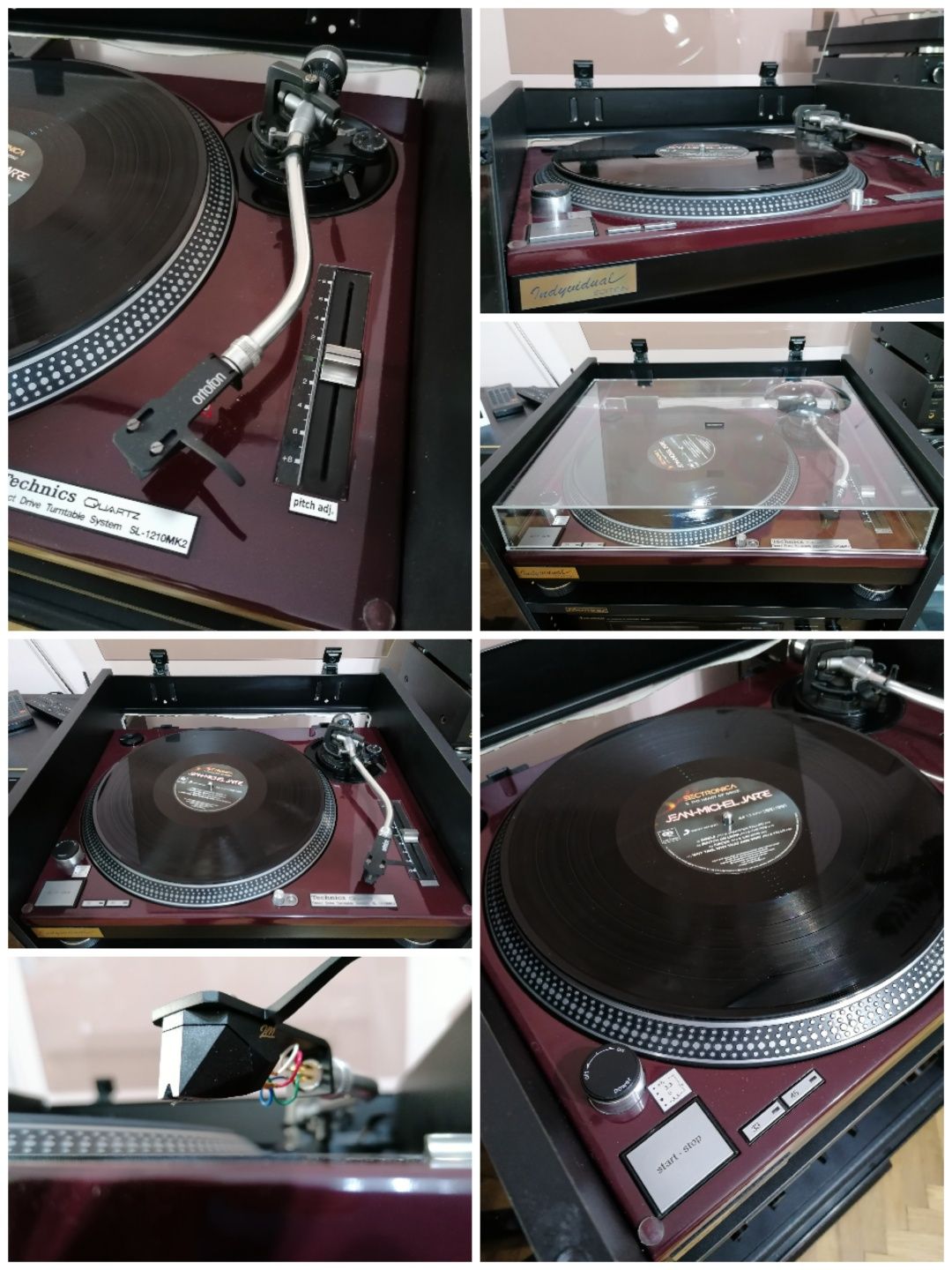 Kolekcja gramofonów Dual Technics