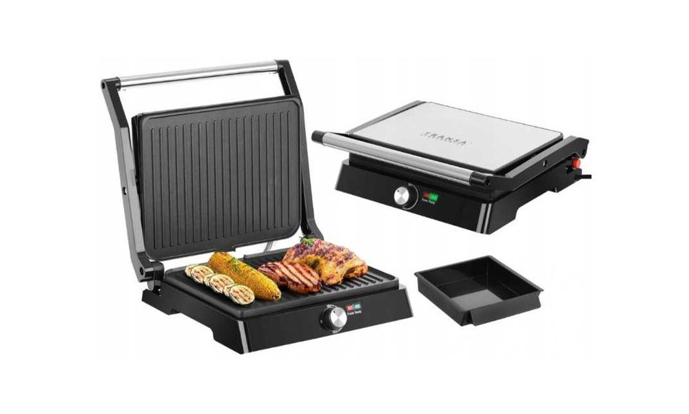 Grill Elektryczny opiekacz do pannini toster składany 2200 W