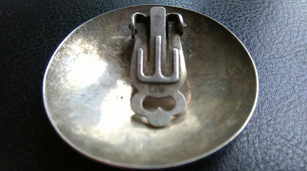 Stare Srebrne Klipsy