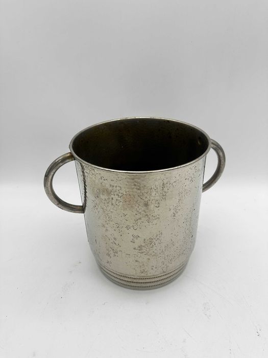 Stary cooler na lód WMF M.PI wiaderko vintage sygnowany.