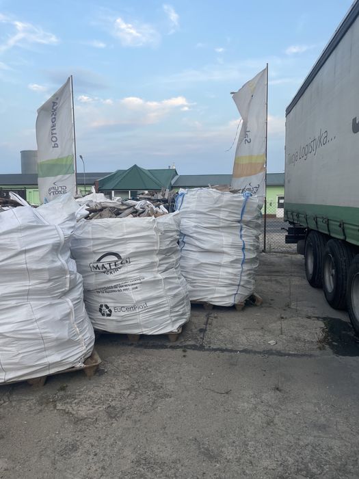 Worki Big Bag 2m3 drewno opałowe opał 3 szt. 650,-