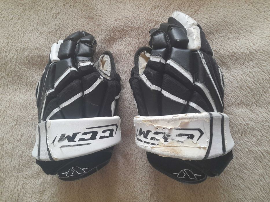 Rękawice hokejowe CCM roz. 13 hokej na lodzie, nhl, tps, bauer