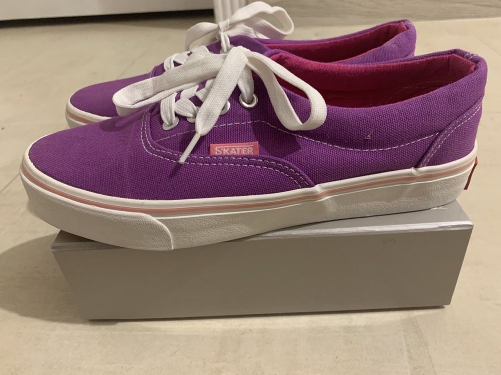 Кеди skater фіолетового кольору