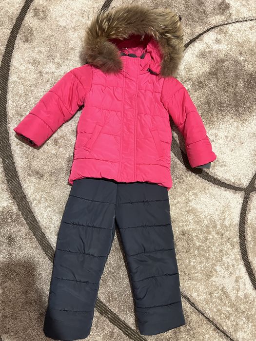Зимовий комбінезон на дівчинку 98-104