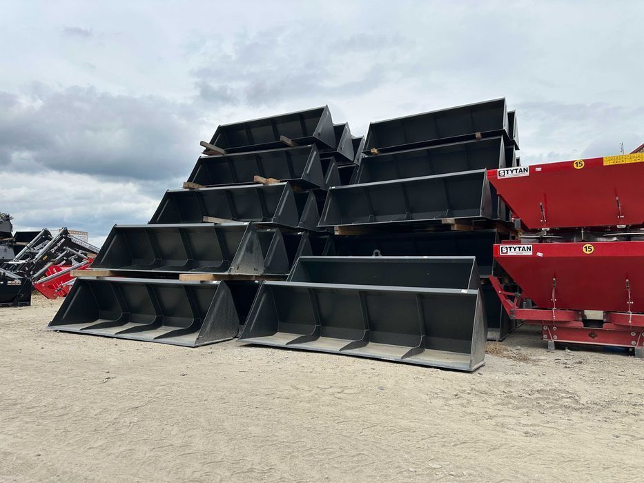 MOCNA Łyżka Łycha Szufla do Materiałów Sypkich 1,2m–2,4m HARDOX