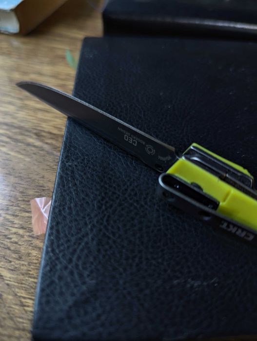 Новий ніж оригінал CRKT CEO bamboo