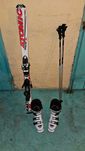 ZESTAW NARCIARSKI DZIECKO 8-11 LAT, Salomon 23,5cm Atomic Race 8 120cm
