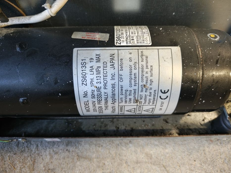 Sprężarka pozioma Hitachi ZS6013S1 r507