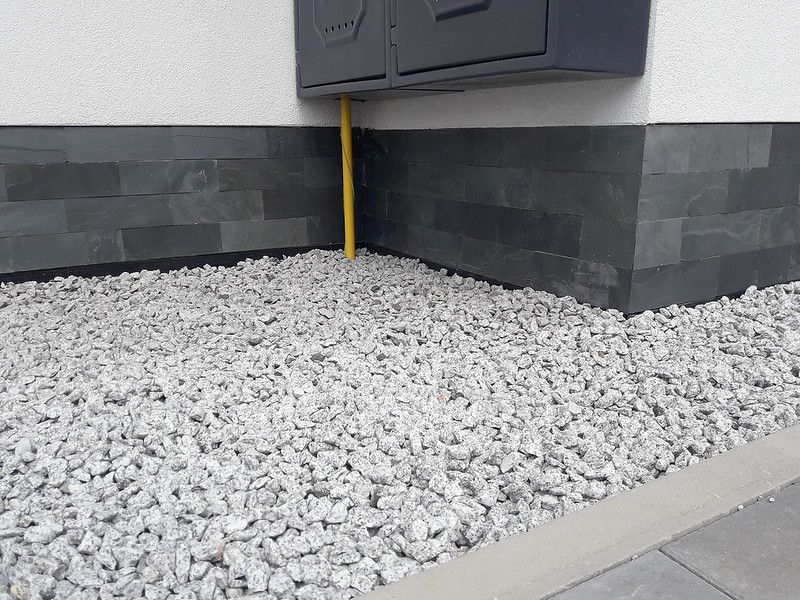 Kamień Elewacyjny Na Elewacje Czarny Naturalny Ozdobny Płytki Łupek