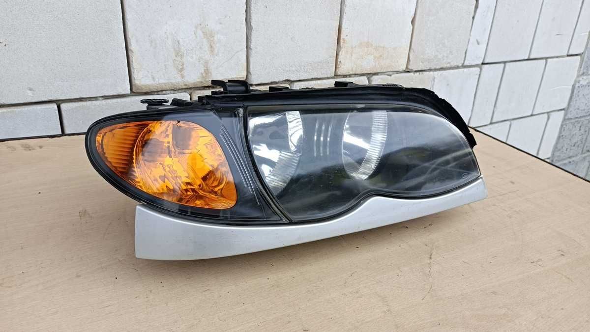 Lampa Prawa Prawy Przód Oryginał ZKW BMW E46 Sedan Kombi Lift Polift