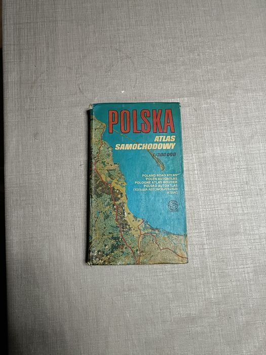 Atlas samochodowy Polski wyd. 1992 r.