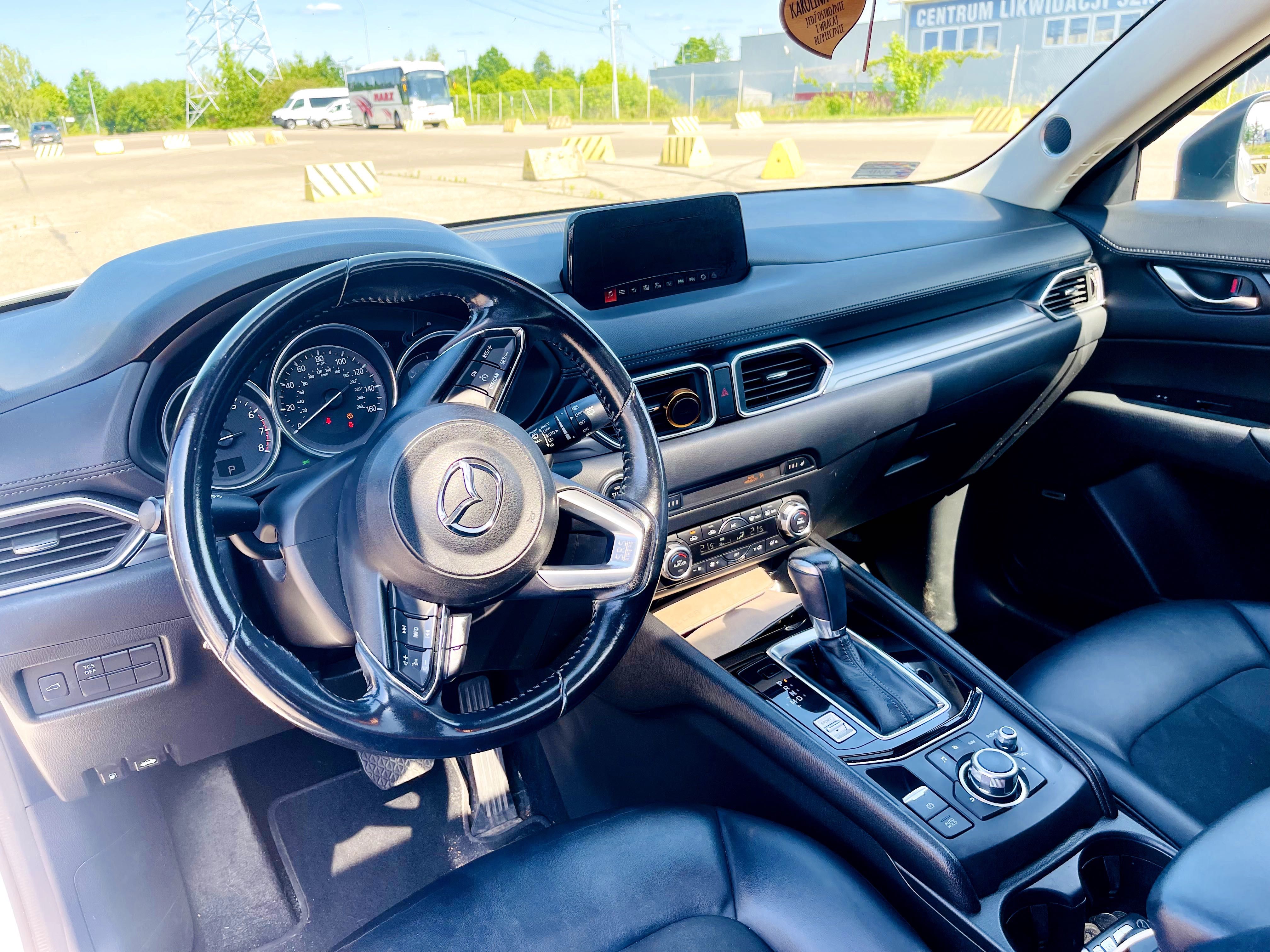 Mazda CX-5 Skyactiv 2.5L • Automat • Biała Perła •2017 • Bezawaryjna