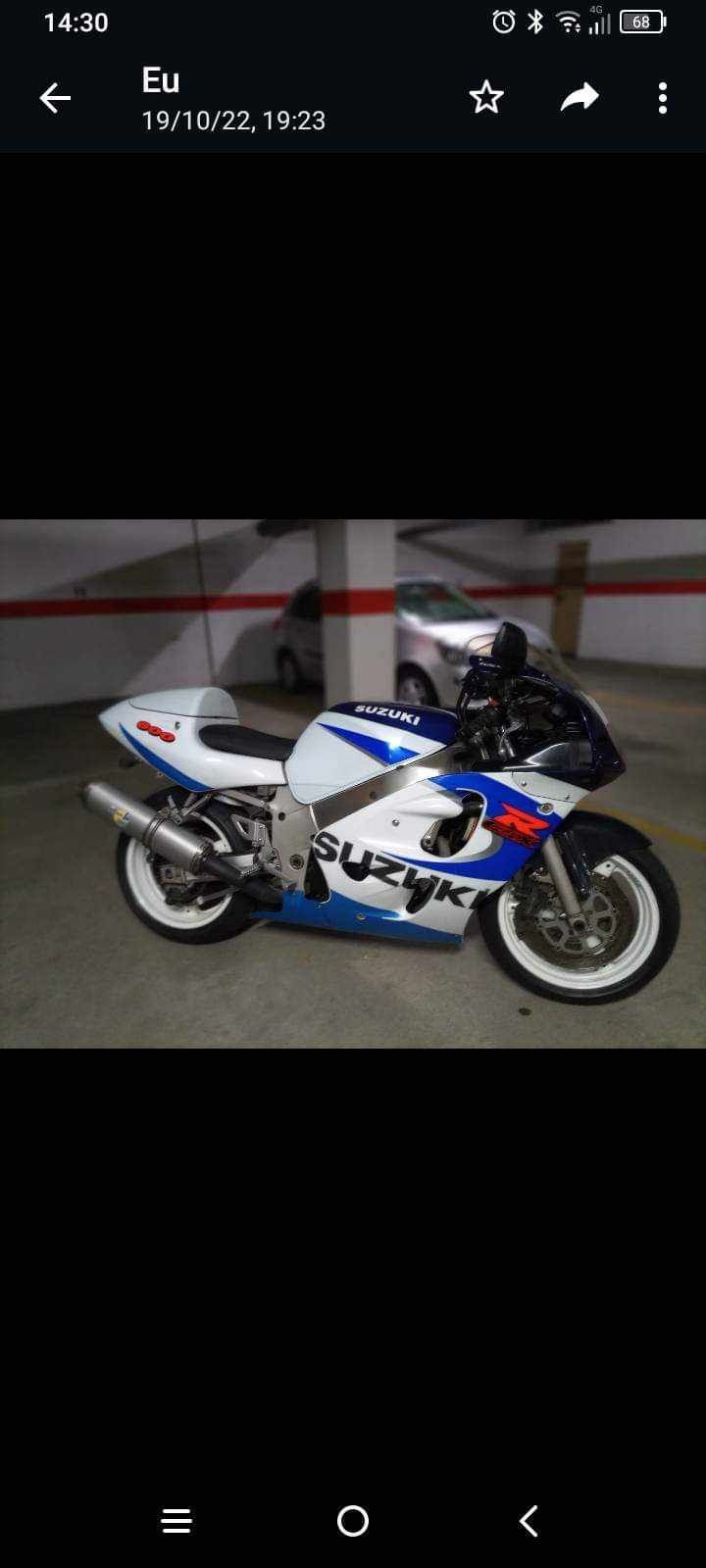 Suzuki GSXR 600 SRAD 25KW de livrete